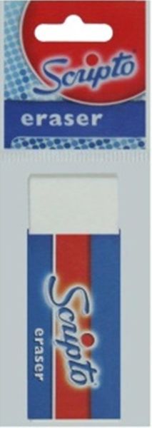 Scripto Eraser - White (Polybag 1)