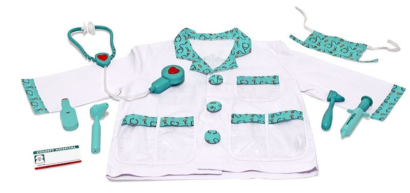 Melissa &amp; Doug Doctor Role Play Costume Set