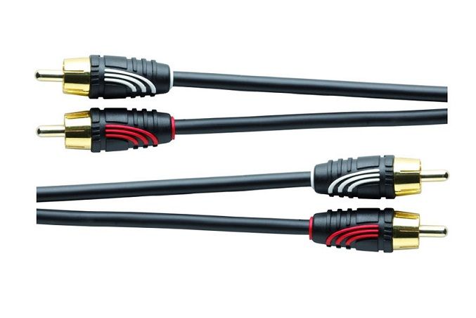 QED Profile Audio 2-2 RCA Cable - 2m