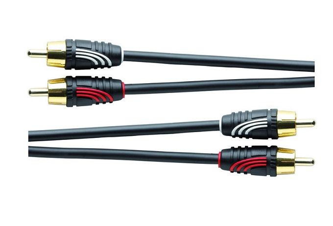 QED Profile Audio 2-2 RCA Cable - 3m