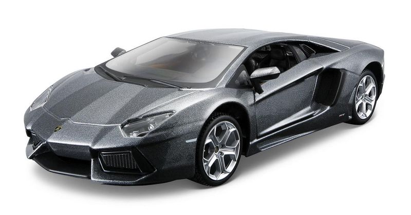 Maisto 1/24 Lamborghini Aventador LP700-4 Kit - Grey