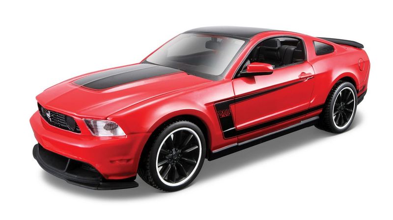 Maisto 1/24 Ford Mustang Boss 302 2012 Kit - Red