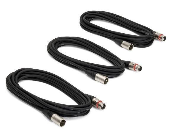 Samson MC18 Microphone Cable 3-Pack