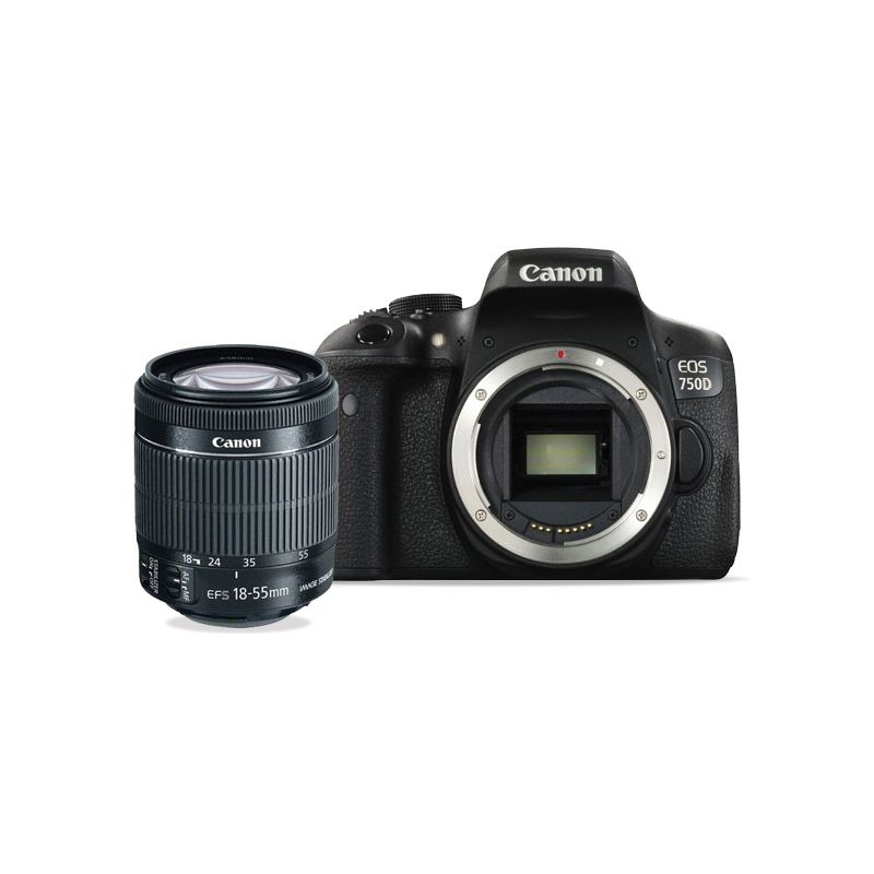 Canon 750D DSLR with 18-55 IS STM Lens Bundle | Buy Online in South ...