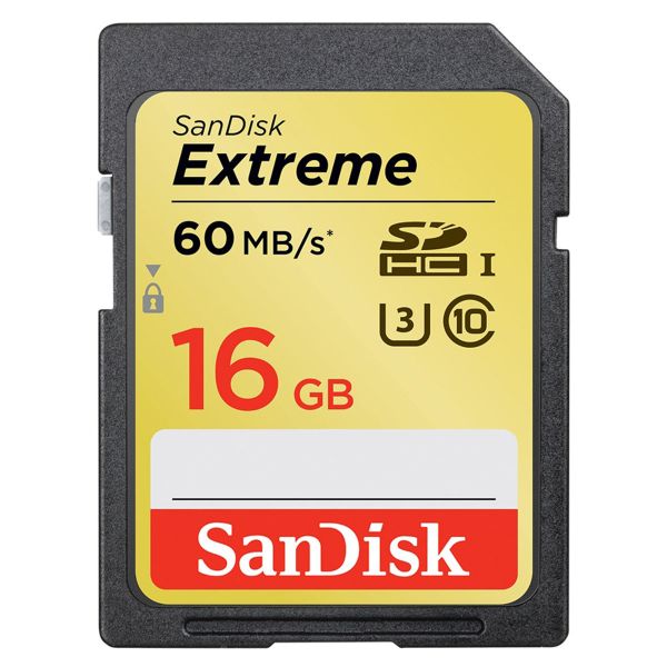 SanDisk 16GB 60MB/s SDHC Card SDXC Micro C10