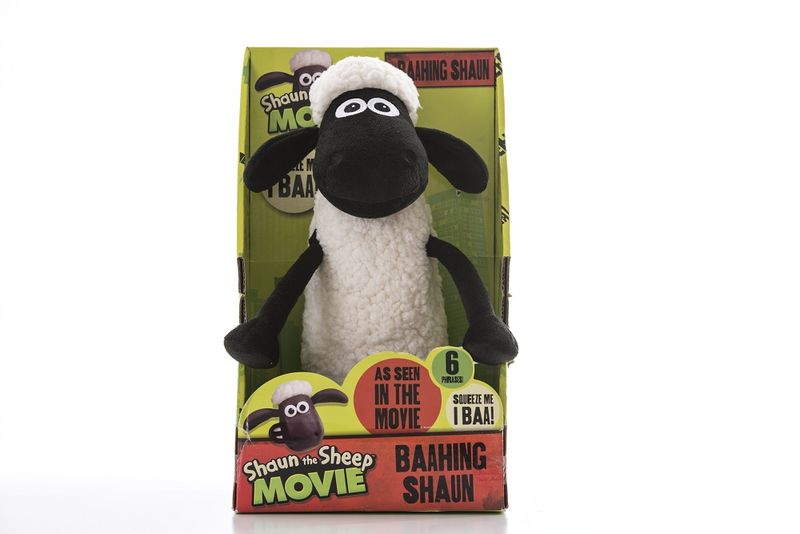 Shaun The Sheep 25cm Baaing Plush