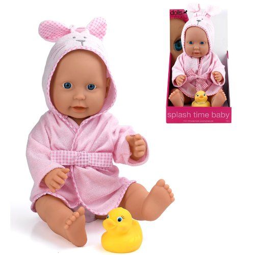 Dolls world 41cm Splash Time - Baby Girl