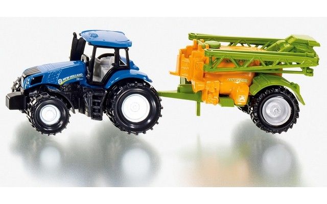 Siku New Holland Tractor with Crop Sprayer (14cm long)
