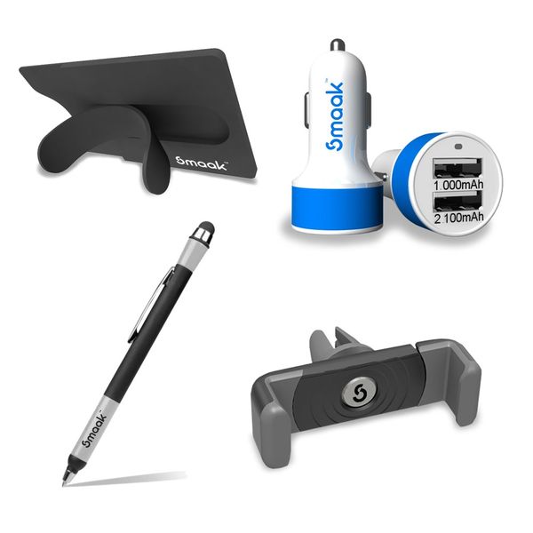 Smaak Vent Mount + Stylus + Sleeve + Car Charger