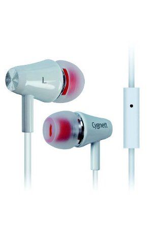 Cygnett Fusion II Earbuds with mic - White