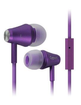 Cygnett Fusion II Earbuds with mic - Purple