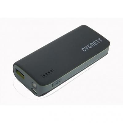 Cygnett Sport 4400mAh 1Amp Powerbank - Black and Gray