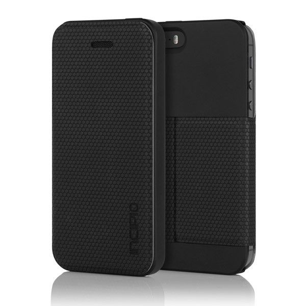Incipio Lgnd Premium Hard Shell Folio For Iphone 5/5s - Obsidian Black