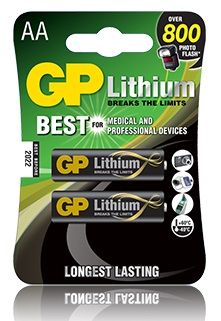 GP AA Lithium Batteries