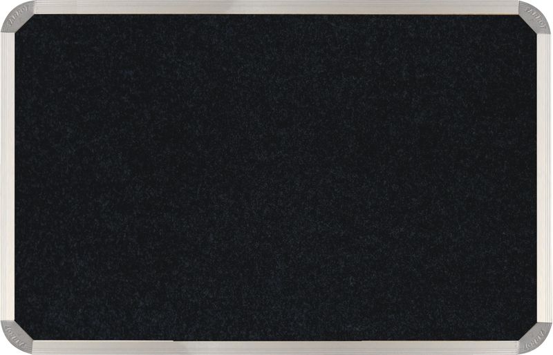 Parrot Notice Board - Info Board Aluminium Frame (900 x 600mm) - Black