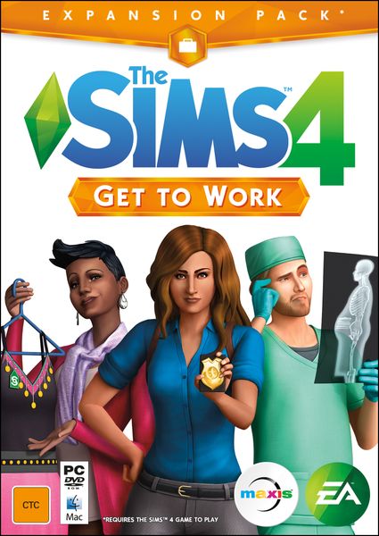 The Sims 4 Get To Work Expansion EP1 (PC)