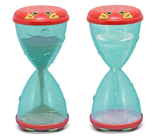 Melissa &amp; Doug Clicker Crab Hourglass Sifter And Funnel