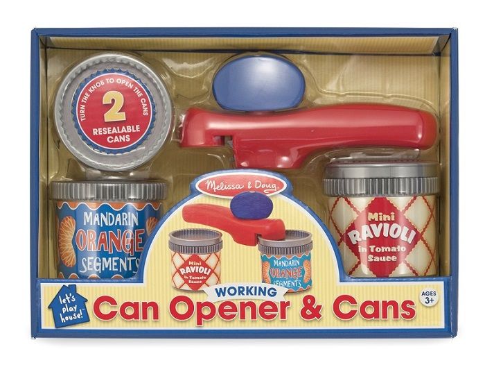 Melissa &amp; Doug Can Opener &amp; Cans