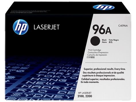 HP 96A Black Original LaserJet Toner Cartridge