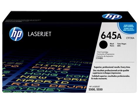 HP 645A Black LaserJet Toner Cartridge