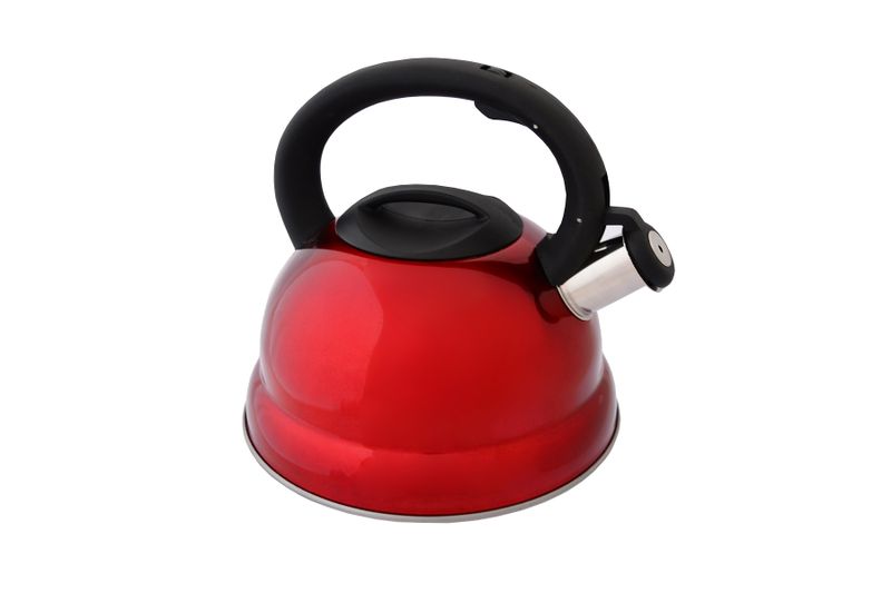 Eetrite - Stainless Steel Stove Top Kettle - Red