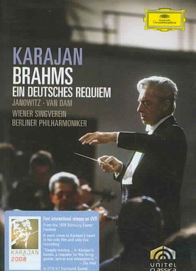 Karajan: Brahms - Ein Deutsches Requiem, Op.45(DVD)