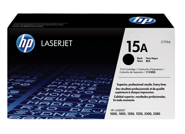 HP 15A Black LaserJet Toner Cartridge