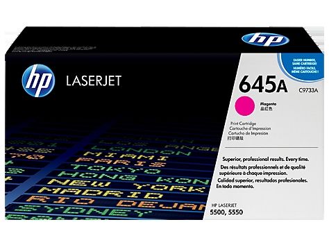 HP No. 645A Magenta Print Cartridge