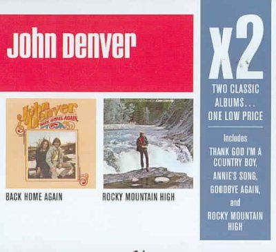 X2 (Back Home Again/Rocky Mountain Hi - (Import CD)