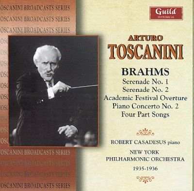 Arturo Toscanini Conducts Brahms - (Import CD)