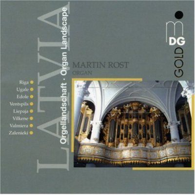 Latvian Organ Landscape - (Import CD)