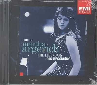 Argerich, Martha Ea - Chopin: The Legendary 1965 Recording - (EMI Import CD)