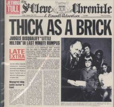 Thick As A Brick - (Emi Import Cd image