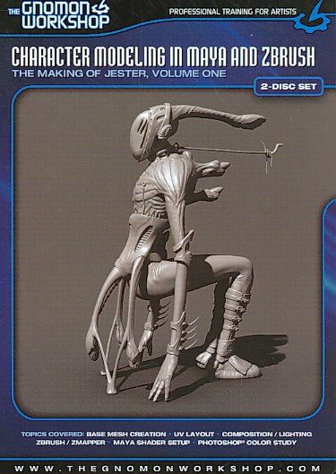 Character Modeling in Maya and Zbrush - (Region 1 Import DVD)