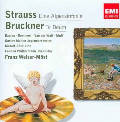 Strauss:Elne Alpensinfonie/Bruckner T - (Import CD)