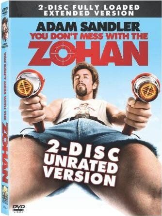 You Don't Mess with the Zohan - (Region 1 Import DVD)
