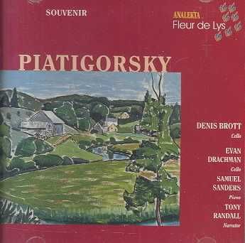 Piatigorsky:Souvenir - (Import CD)