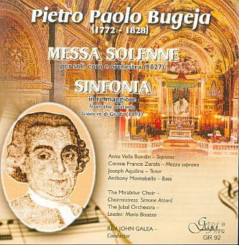 Bugeja:Messa Solenne &amp; Sinfonia - (Import CD)