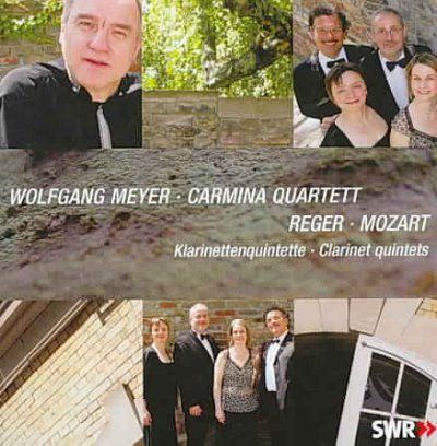 Clarinet Quintets K581/op. 146 (Meyer, Carmina Quartett) (CD / Album)