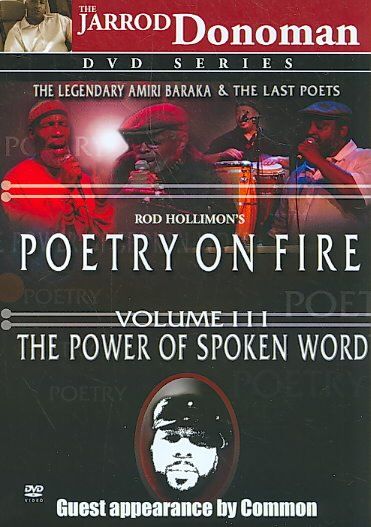 Poetry on Fire:Volume 3 - (Region 1 Import DVD)