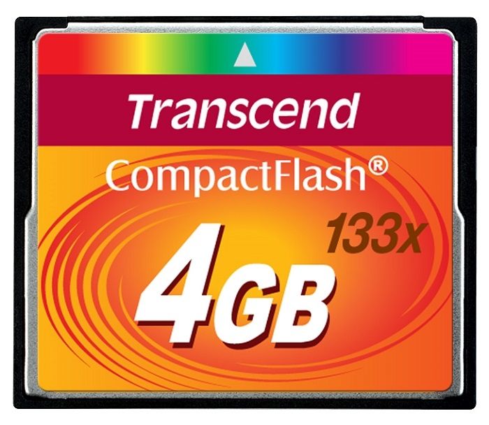 Transcend 4GB 133X Compact Flash Card Shop Today. Get it Tomorrow