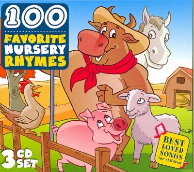 100 Favorite Nursery Rhymes - (Import CD)
