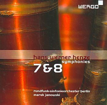 Hans Werner Henze: Symphonies 7 &amp; 8 (CD / Album)
