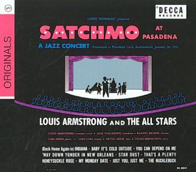 Louis Armstrong - Satchmo At Pasadena (CD)