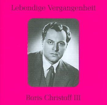 Mussorgsky/Serov:Boris Christoff III - (Import CD)