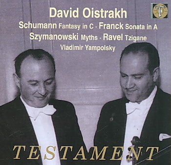 Oistrakh Plays Schumann Franck &amp; Rave - (Import CD)