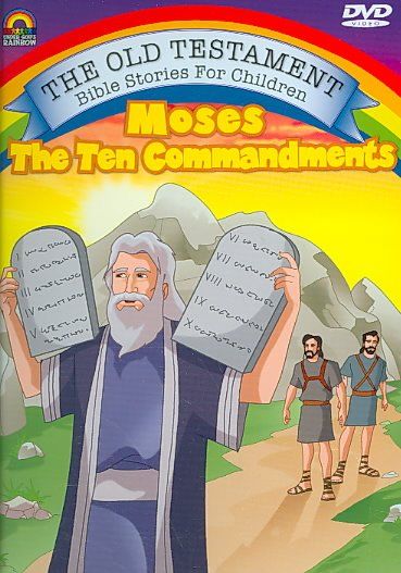 Moses and the 10 Commandments - (Region 1 Import DVD)