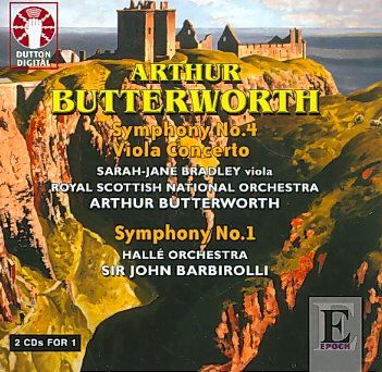 Butterworth:Symphonies Nos 1 &amp; 4 Viol - (Import CD)