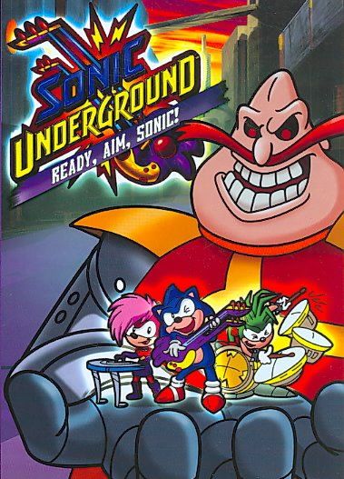 Sonic Underground:Ready Aim Sonic - (Region 1 Import DVD)