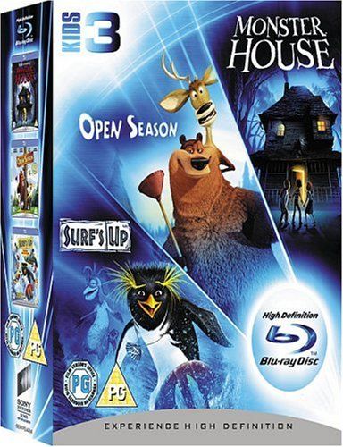 Surf's Up/Open Season/Monster House(Blu-ray)